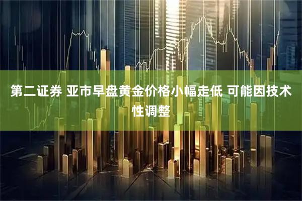 第二证券 亚市早盘黄金价格小幅走低 可能因技术性调整