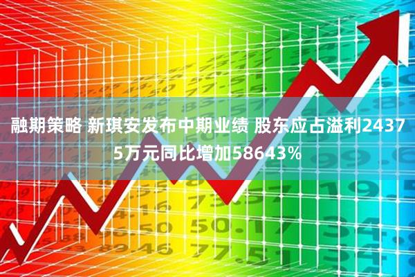 融期策略 新琪安发布中期业绩 股东应占溢利24375万元同比增加58643%